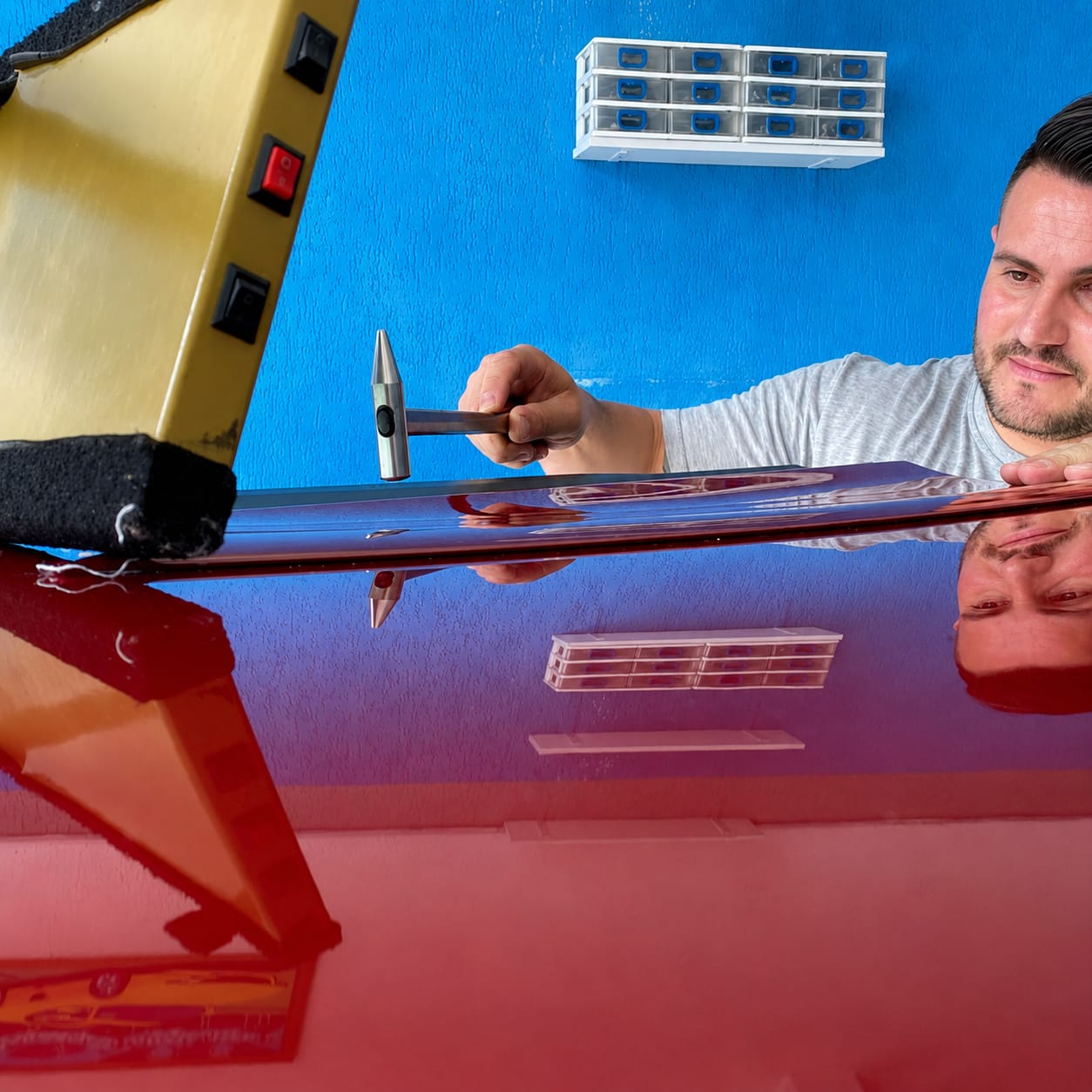Trabalho premium em automóveis